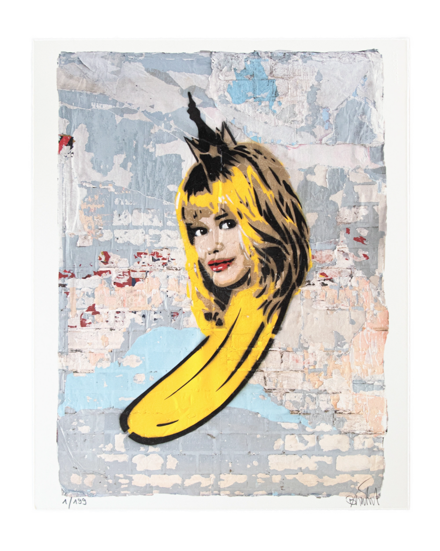 Claudia-Schiffer-Banane – Thomas Baumgärtel