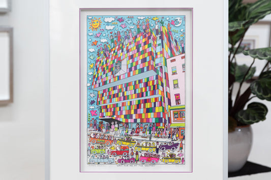 Wait for me at the Whitney – James Rizzi